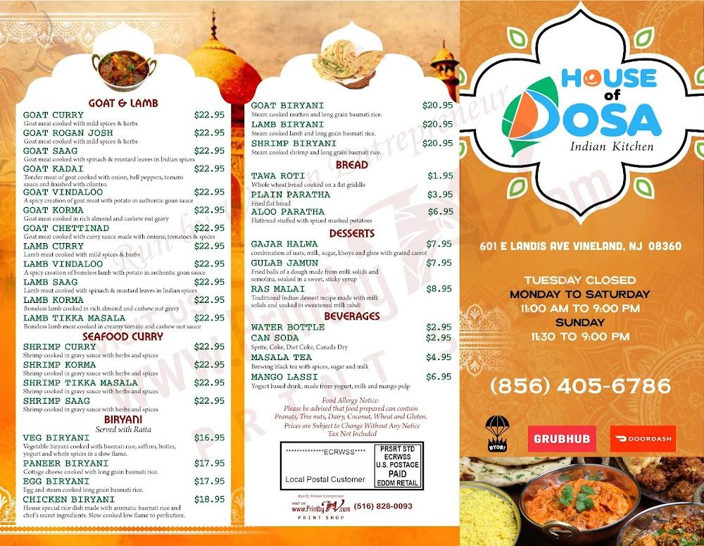 HOUSE OF DOSA INDIAN KITCHEN Chicken Tikka Masala