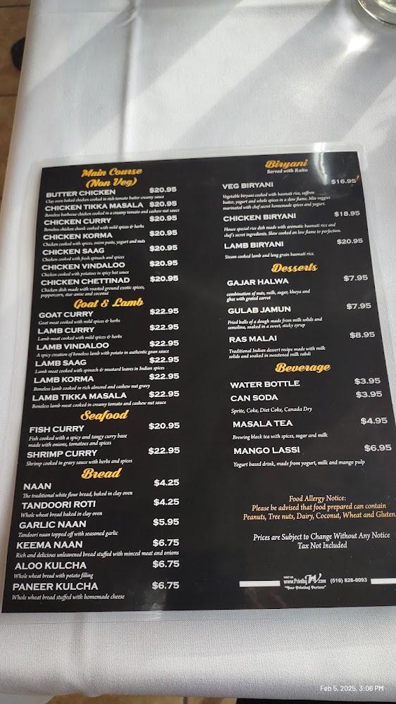 HOUSE OF DOSA INDIAN KITCHEN Menu image 4